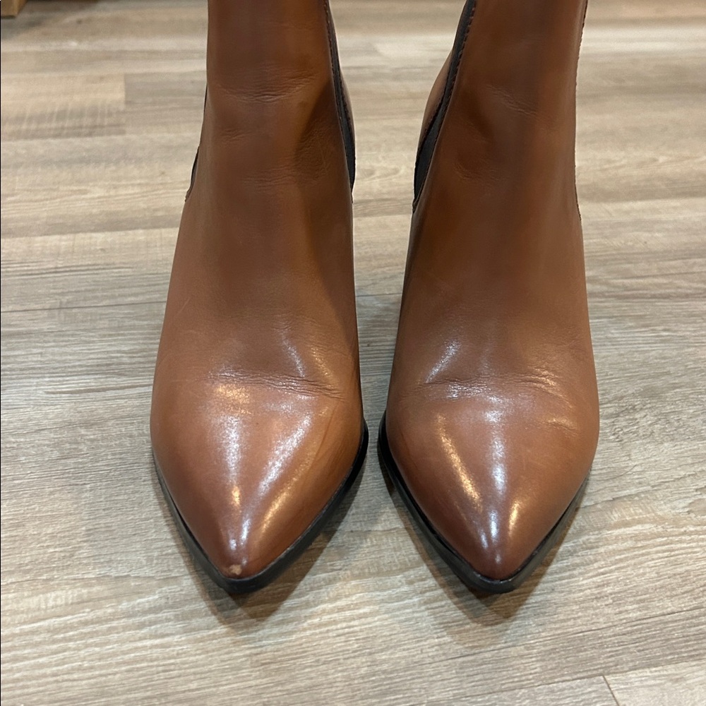 Steve Madden Brown Leather KNOXI bootie, size 8 - Picture 5 of 6